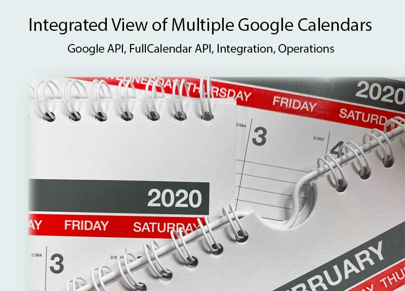 Google
                                    Calendar